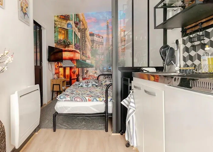 Studio Paris - Metro 7 Cadet - Quartier Faubourg-Montmartre