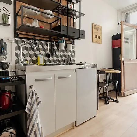 Studio Paris - Metro 7 Cadet - Quartier Faubourg-Montmartre Extérieur photo